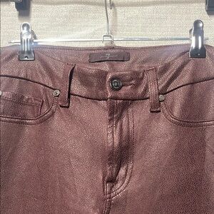 7 For All Mankind Burgundy Jeans Contemporary Style